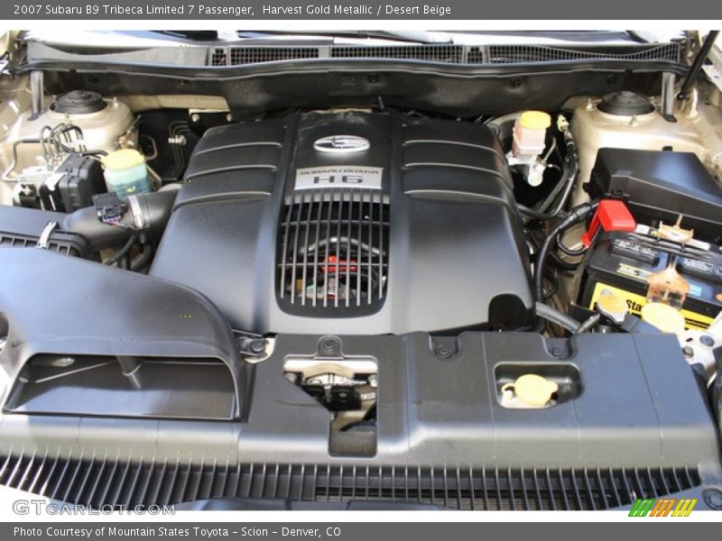  2007 B9 Tribeca Limited 7 Passenger Engine - 3.0 Liter DOHC 24-Valve VVT Flat 6 Cylinder