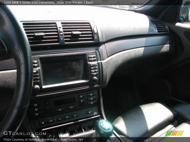 Silver Grey Metallic / Black 2006 BMW 3 Series 330i Convertible