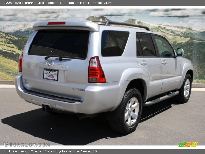 Titanium Metallic / Stone Gray 2006 Toyota 4Runner Sport Edition 4x4
