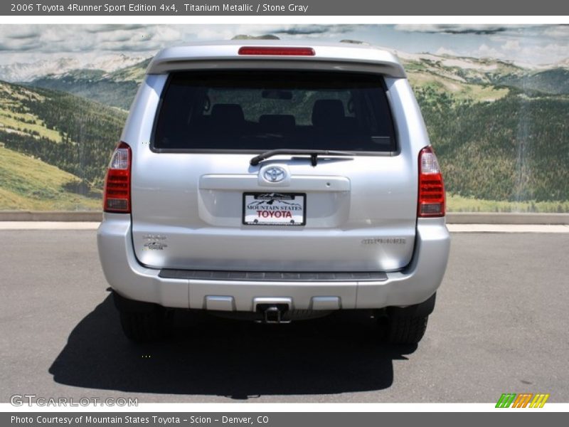 Titanium Metallic / Stone Gray 2006 Toyota 4Runner Sport Edition 4x4