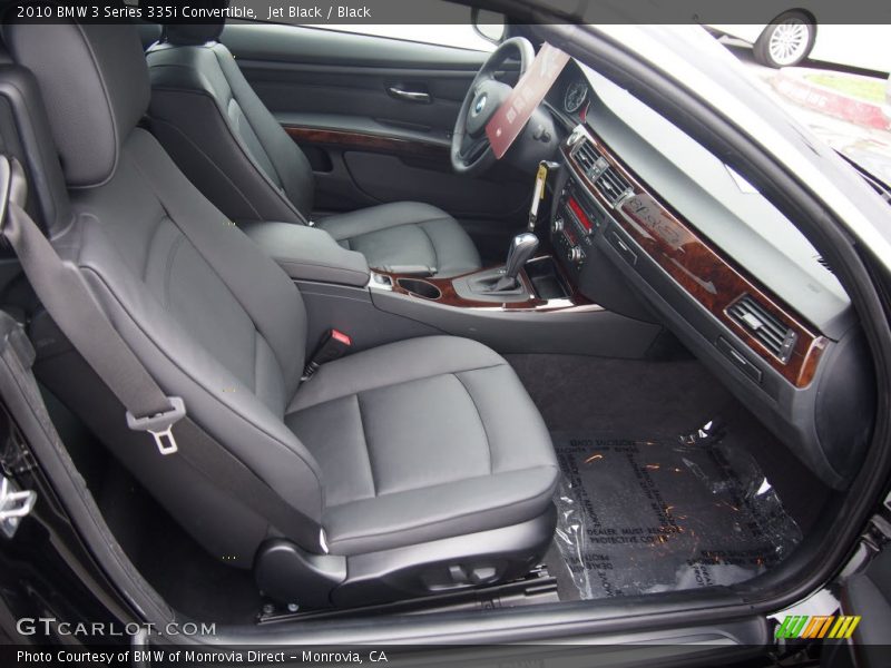 Jet Black / Black 2010 BMW 3 Series 335i Convertible