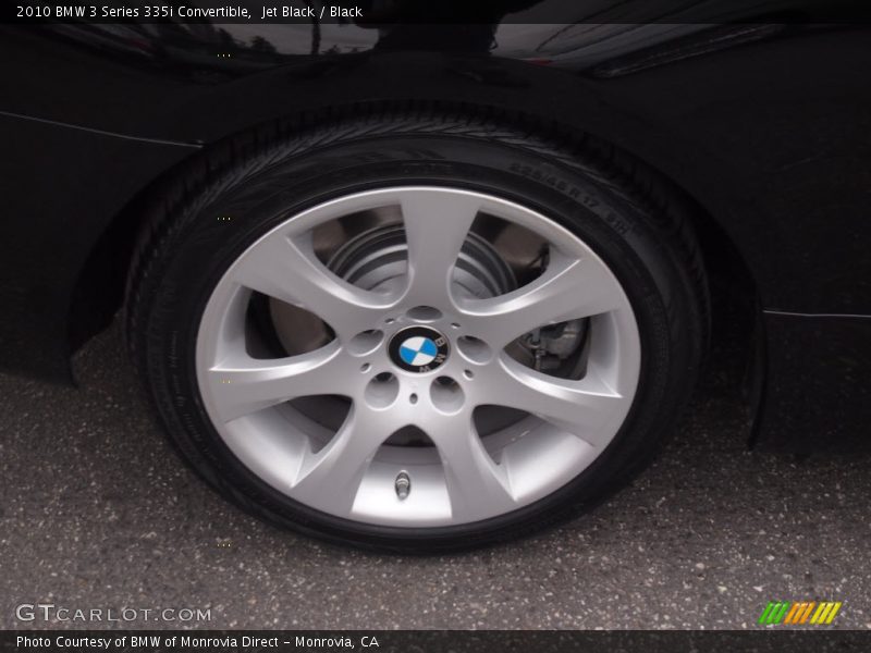 Jet Black / Black 2010 BMW 3 Series 335i Convertible