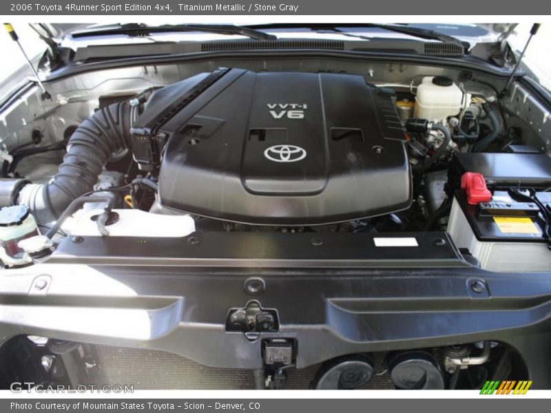Titanium Metallic / Stone Gray 2006 Toyota 4Runner Sport Edition 4x4