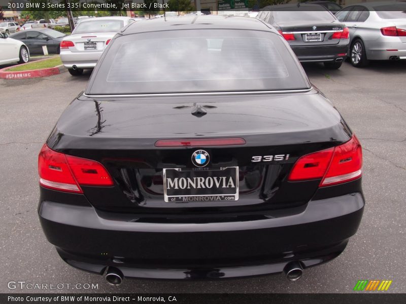 Jet Black / Black 2010 BMW 3 Series 335i Convertible