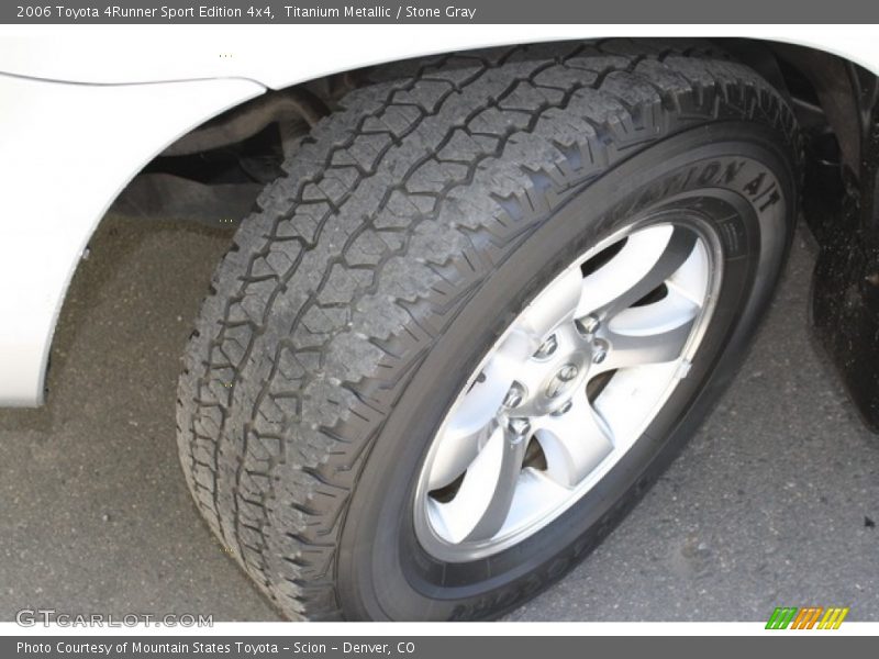 Titanium Metallic / Stone Gray 2006 Toyota 4Runner Sport Edition 4x4