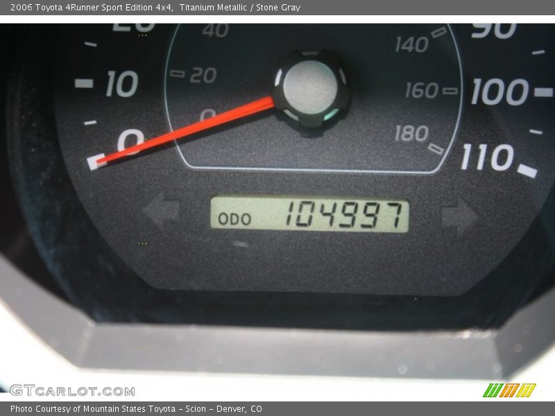 Titanium Metallic / Stone Gray 2006 Toyota 4Runner Sport Edition 4x4