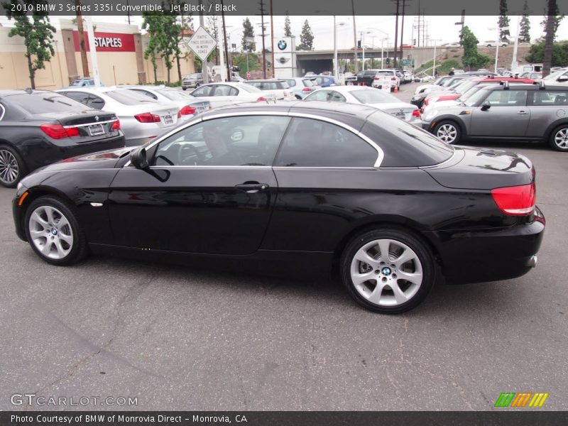 Jet Black / Black 2010 BMW 3 Series 335i Convertible