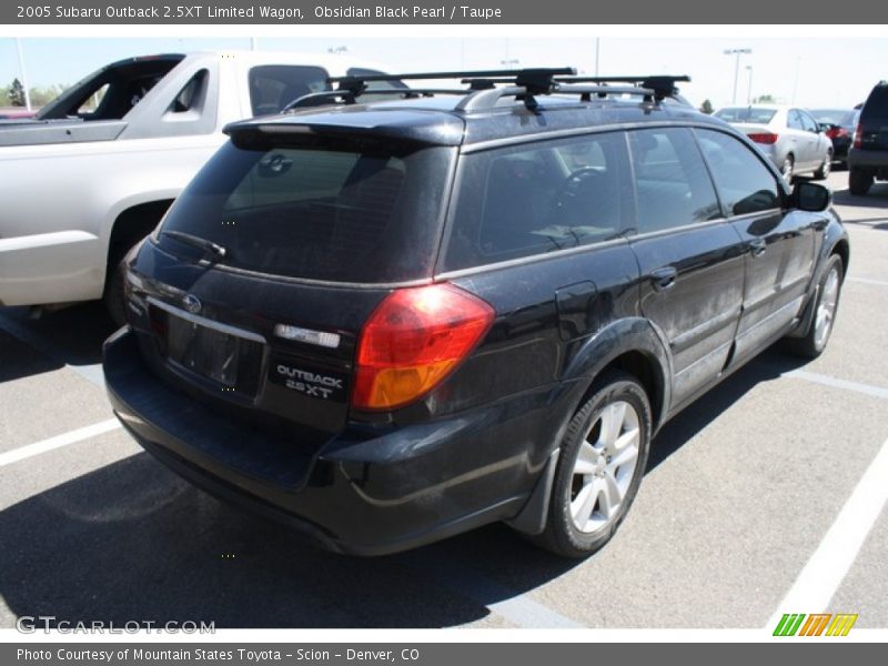 Obsidian Black Pearl / Taupe 2005 Subaru Outback 2.5XT Limited Wagon