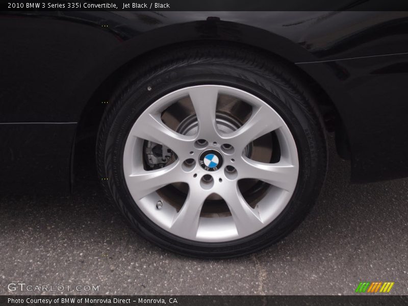 Jet Black / Black 2010 BMW 3 Series 335i Convertible