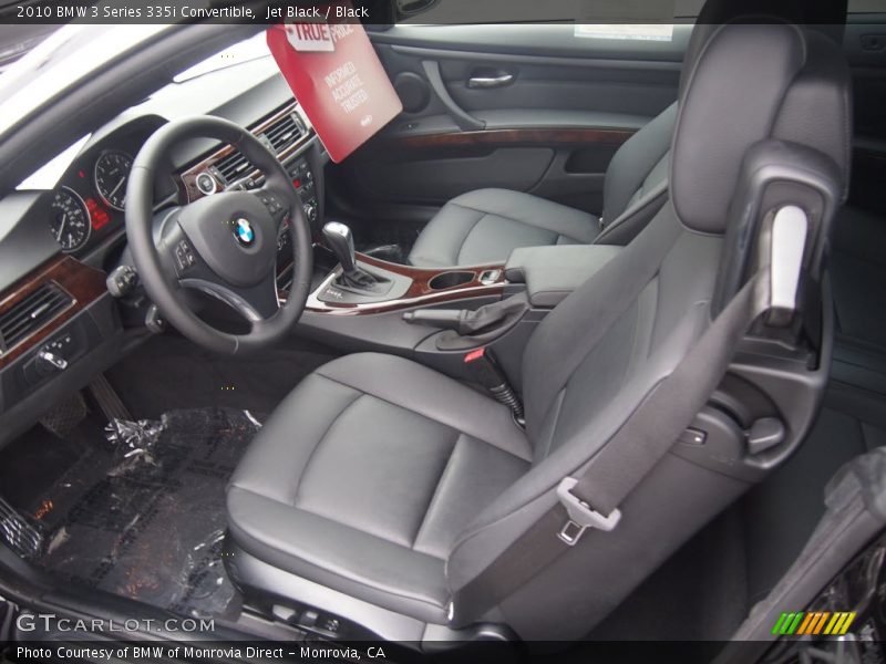 Jet Black / Black 2010 BMW 3 Series 335i Convertible