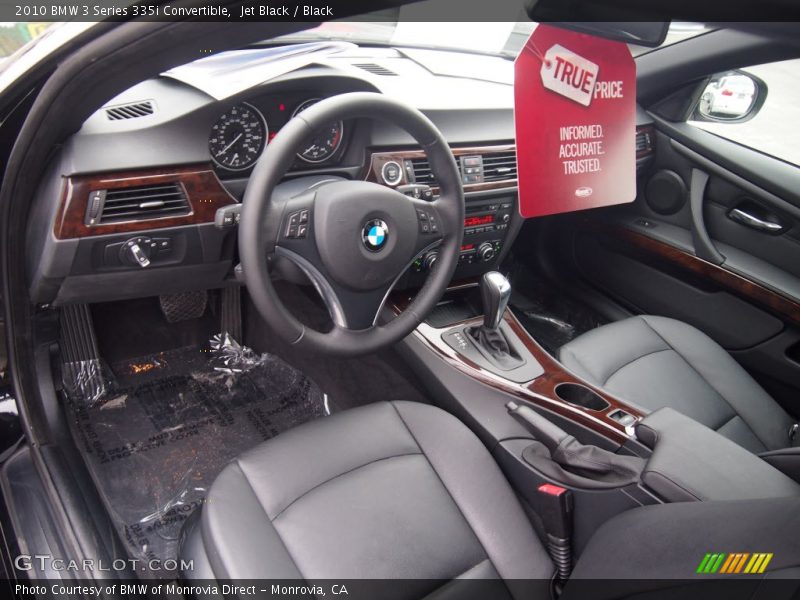 Jet Black / Black 2010 BMW 3 Series 335i Convertible