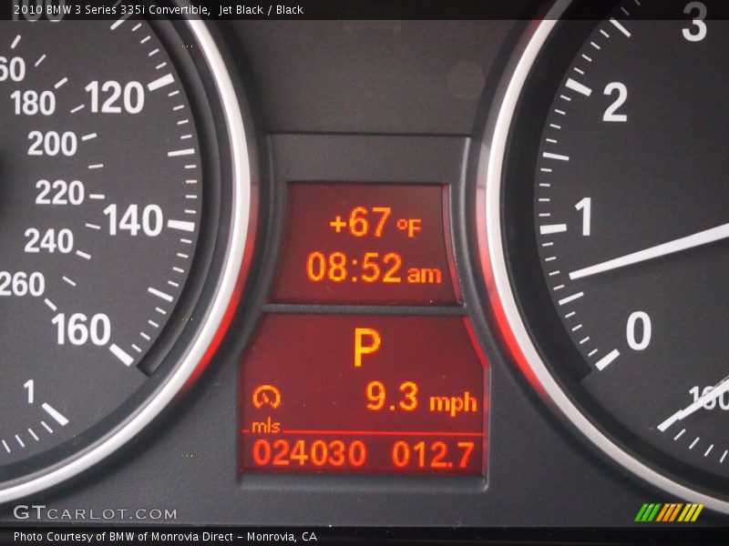 Jet Black / Black 2010 BMW 3 Series 335i Convertible