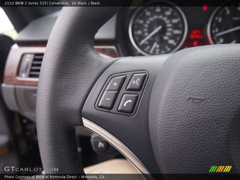 Jet Black / Black 2010 BMW 3 Series 335i Convertible