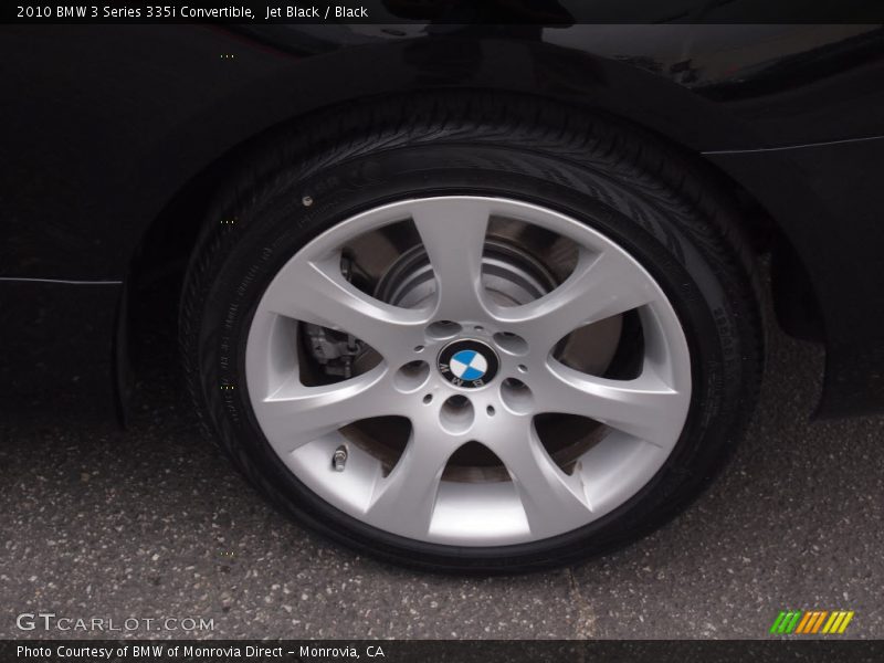 Jet Black / Black 2010 BMW 3 Series 335i Convertible