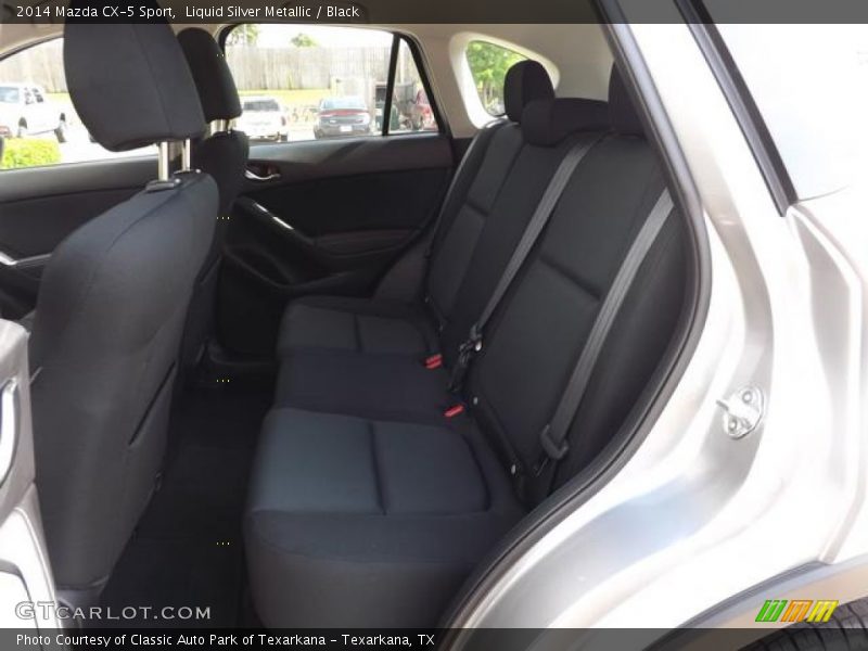 Liquid Silver Metallic / Black 2014 Mazda CX-5 Sport