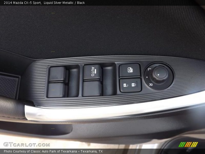 Liquid Silver Metallic / Black 2014 Mazda CX-5 Sport