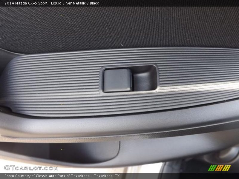 Liquid Silver Metallic / Black 2014 Mazda CX-5 Sport