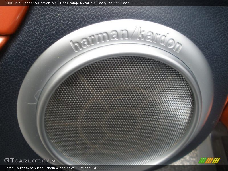 Hot Orange Metallic / Black/Panther Black 2006 Mini Cooper S Convertible