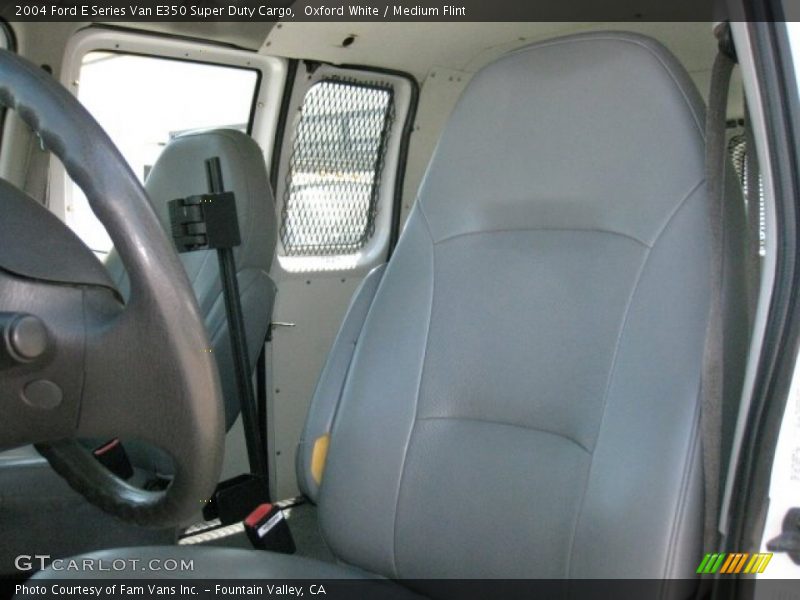 Oxford White / Medium Flint 2004 Ford E Series Van E350 Super Duty Cargo