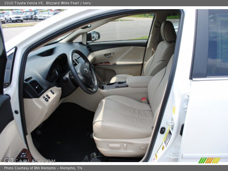 Blizzard White Pearl / Ivory 2010 Toyota Venza V6