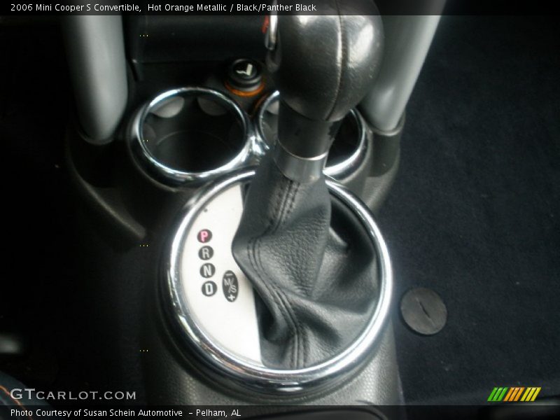 Hot Orange Metallic / Black/Panther Black 2006 Mini Cooper S Convertible