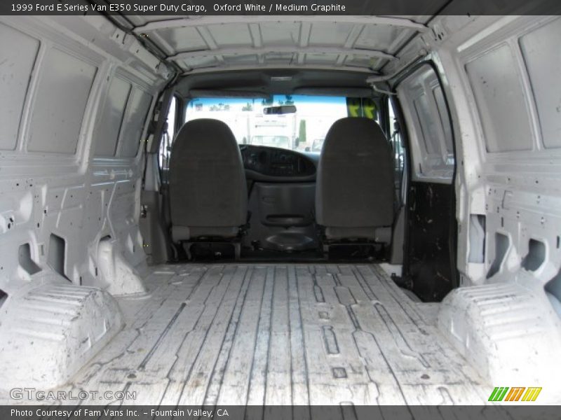 Oxford White / Medium Graphite 1999 Ford E Series Van E350 Super Duty Cargo