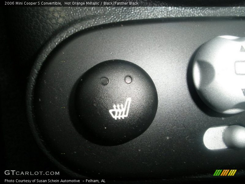 Hot Orange Metallic / Black/Panther Black 2006 Mini Cooper S Convertible