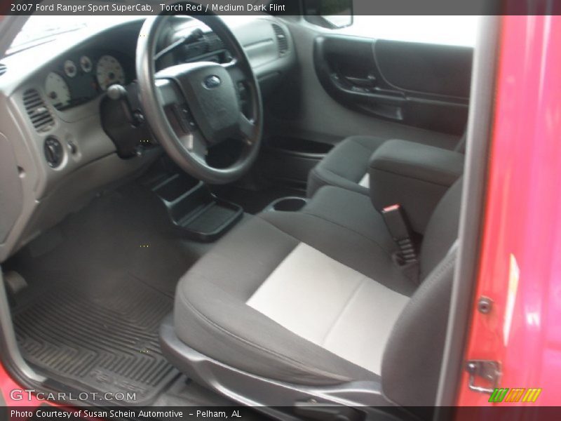 Torch Red / Medium Dark Flint 2007 Ford Ranger Sport SuperCab