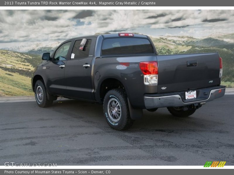 Magnetic Gray Metallic / Graphite 2013 Toyota Tundra TRD Rock Warrior CrewMax 4x4