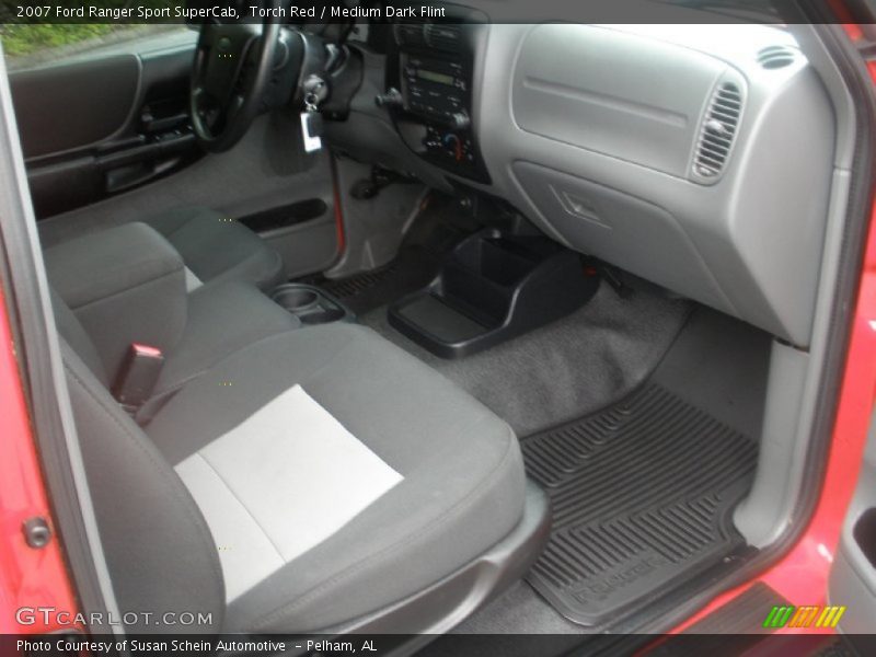 Torch Red / Medium Dark Flint 2007 Ford Ranger Sport SuperCab