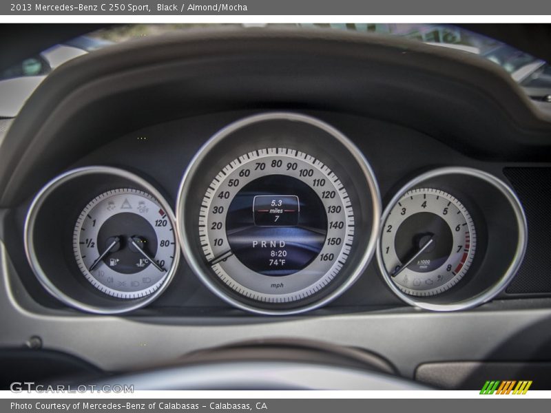 Black / Almond/Mocha 2013 Mercedes-Benz C 250 Sport
