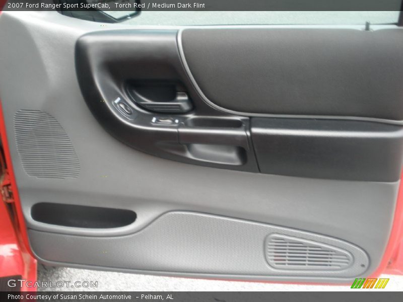 Torch Red / Medium Dark Flint 2007 Ford Ranger Sport SuperCab