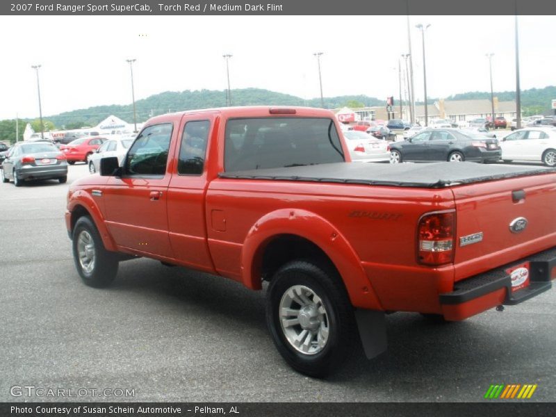 Torch Red / Medium Dark Flint 2007 Ford Ranger Sport SuperCab