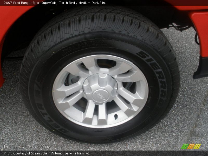 Torch Red / Medium Dark Flint 2007 Ford Ranger Sport SuperCab