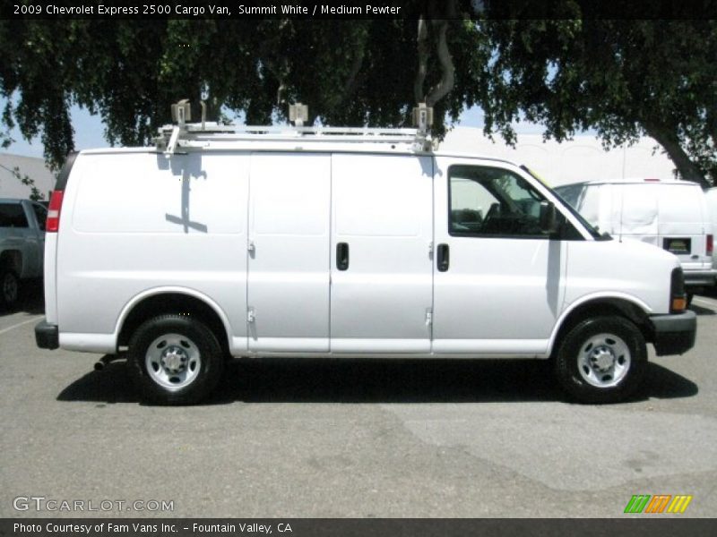  2009 Express 2500 Cargo Van Summit White