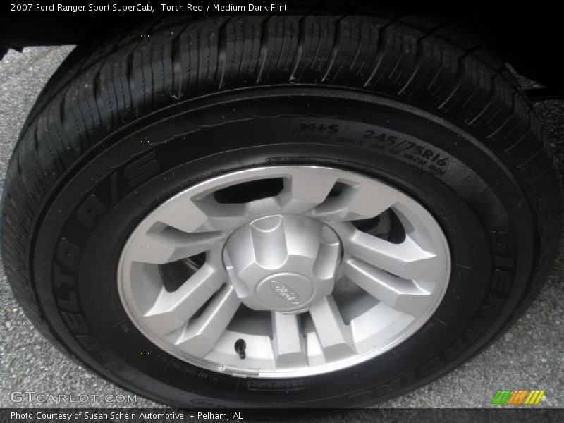Torch Red / Medium Dark Flint 2007 Ford Ranger Sport SuperCab