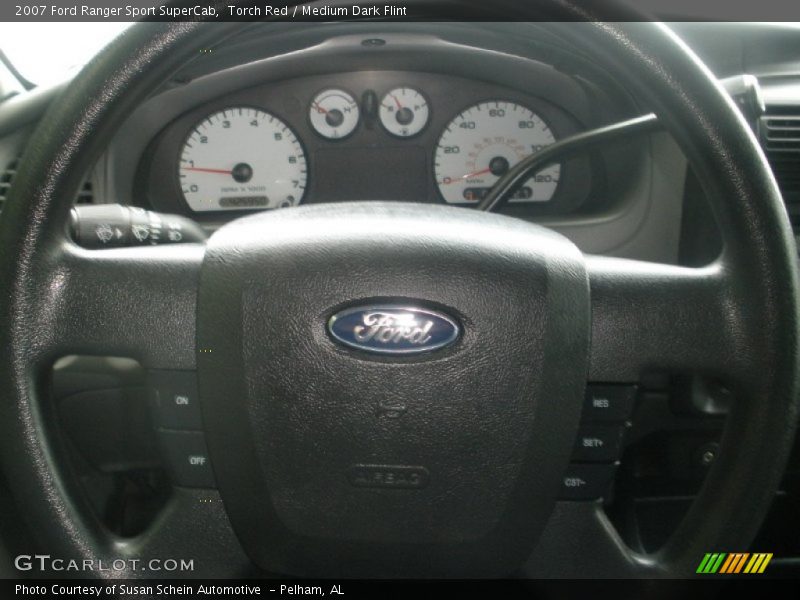 Torch Red / Medium Dark Flint 2007 Ford Ranger Sport SuperCab