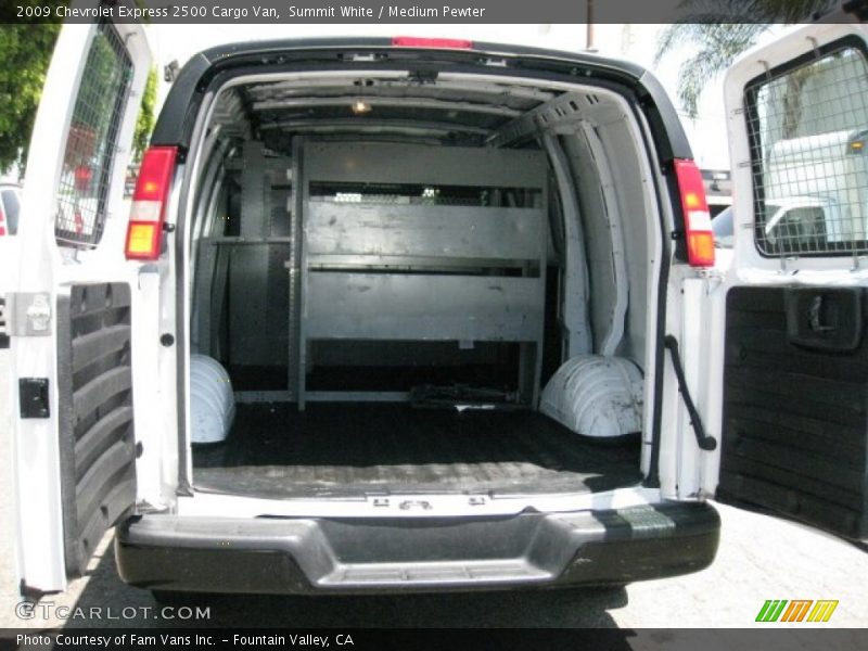 Summit White / Medium Pewter 2009 Chevrolet Express 2500 Cargo Van