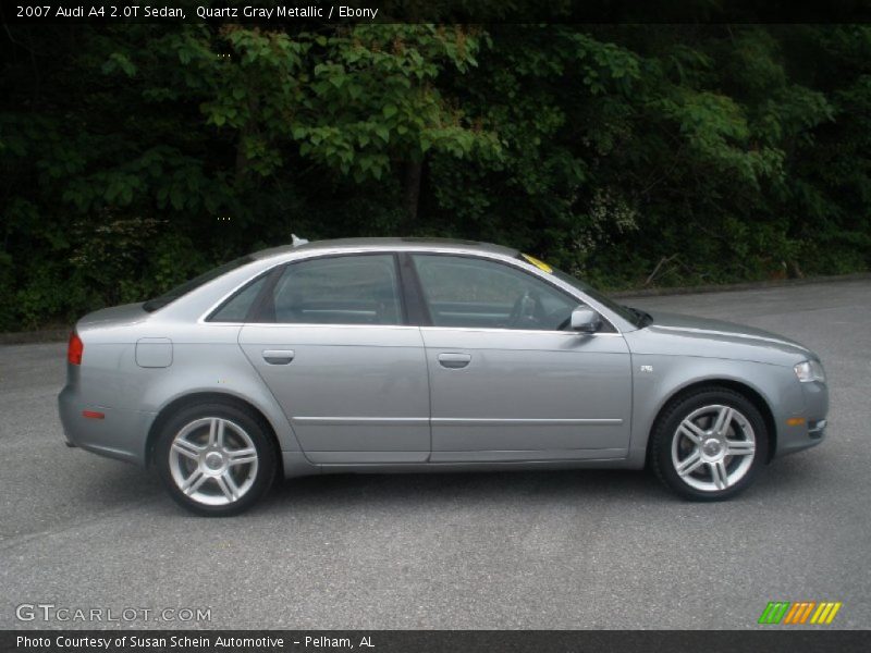 Quartz Gray Metallic / Ebony 2007 Audi A4 2.0T Sedan