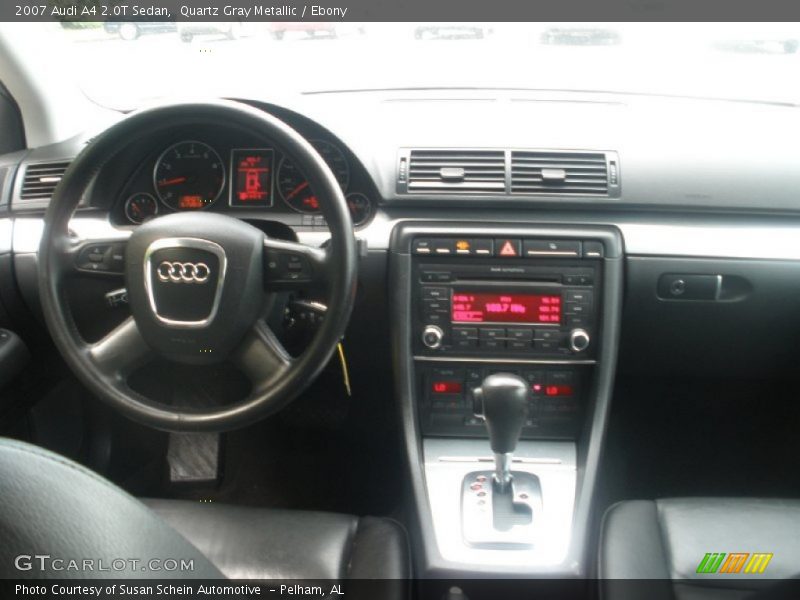 Quartz Gray Metallic / Ebony 2007 Audi A4 2.0T Sedan