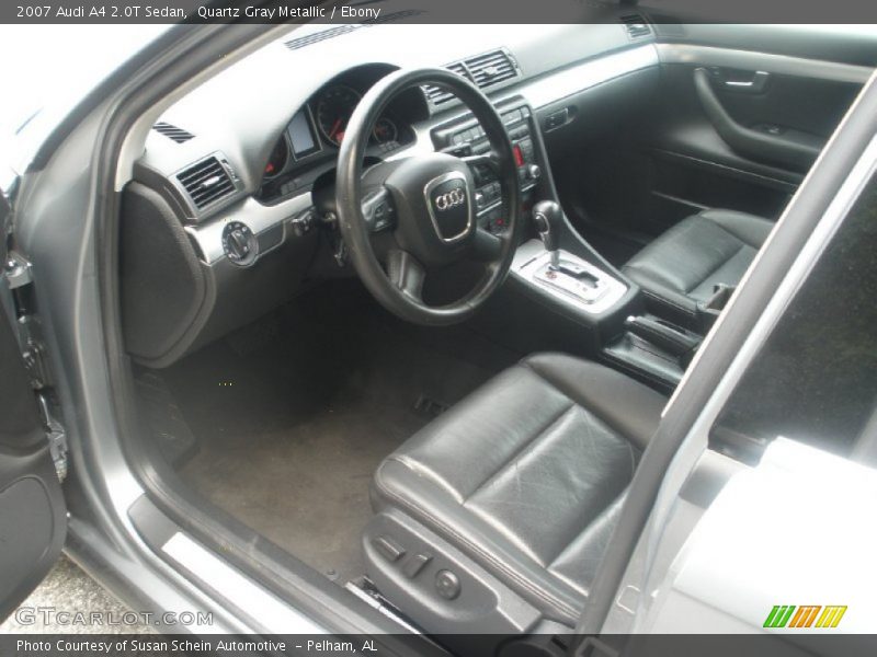 Quartz Gray Metallic / Ebony 2007 Audi A4 2.0T Sedan