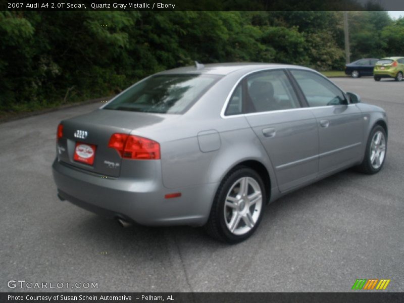 Quartz Gray Metallic / Ebony 2007 Audi A4 2.0T Sedan
