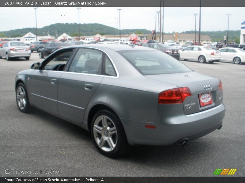 Quartz Gray Metallic / Ebony 2007 Audi A4 2.0T Sedan