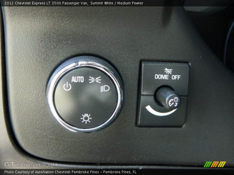 Summit White / Medium Pewter 2012 Chevrolet Express LT 3500 Passenger Van