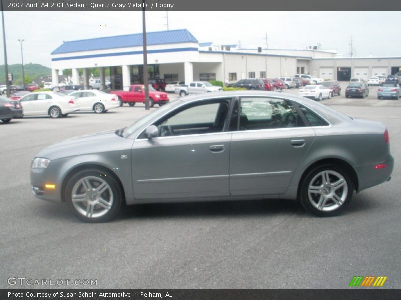 Quartz Gray Metallic / Ebony 2007 Audi A4 2.0T Sedan
