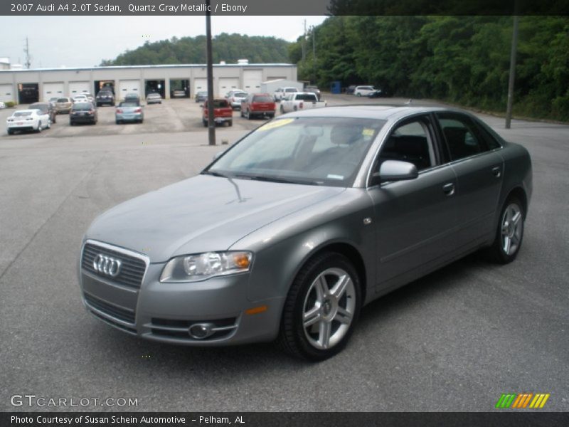 Quartz Gray Metallic / Ebony 2007 Audi A4 2.0T Sedan