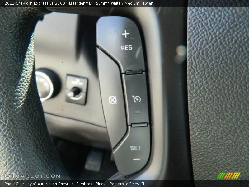 Summit White / Medium Pewter 2012 Chevrolet Express LT 3500 Passenger Van