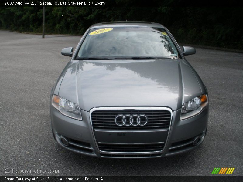 Quartz Gray Metallic / Ebony 2007 Audi A4 2.0T Sedan