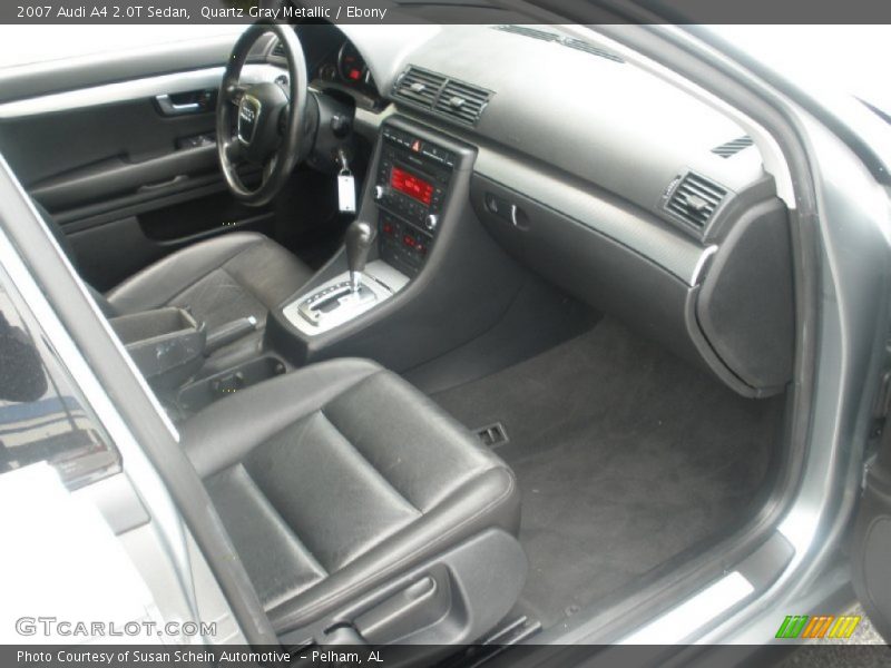 Quartz Gray Metallic / Ebony 2007 Audi A4 2.0T Sedan