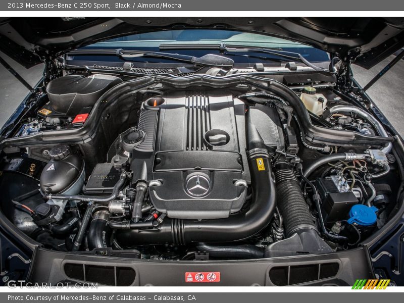 Black / Almond/Mocha 2013 Mercedes-Benz C 250 Sport